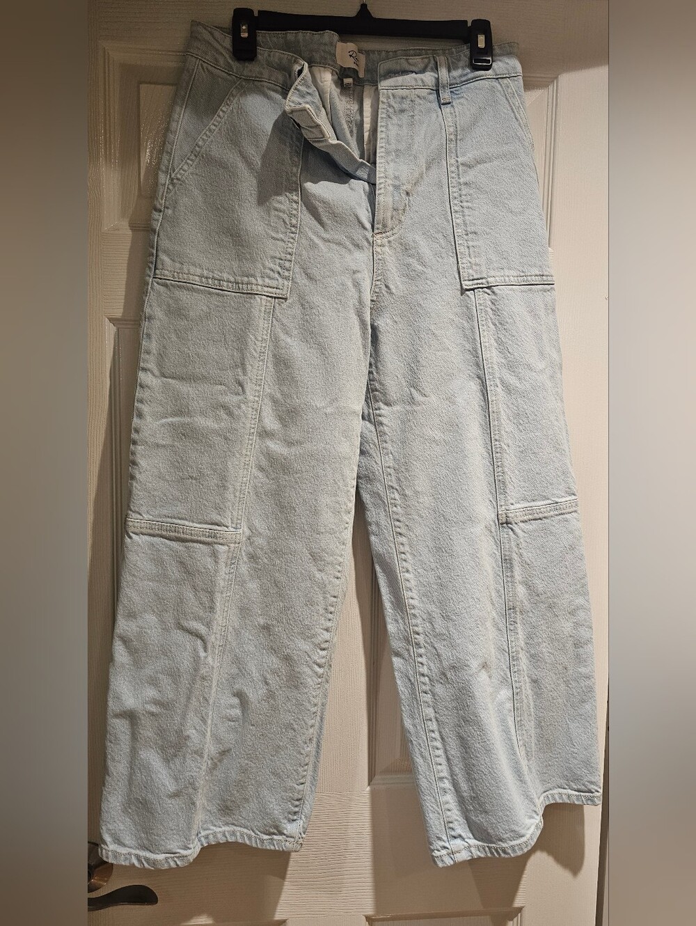Rails Light Blue Relaxed Jeans For Women
